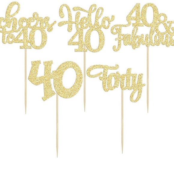 30Pcs Happy 40th Birthday Cupcake Toppers
Brand New - Picture 3 of 6